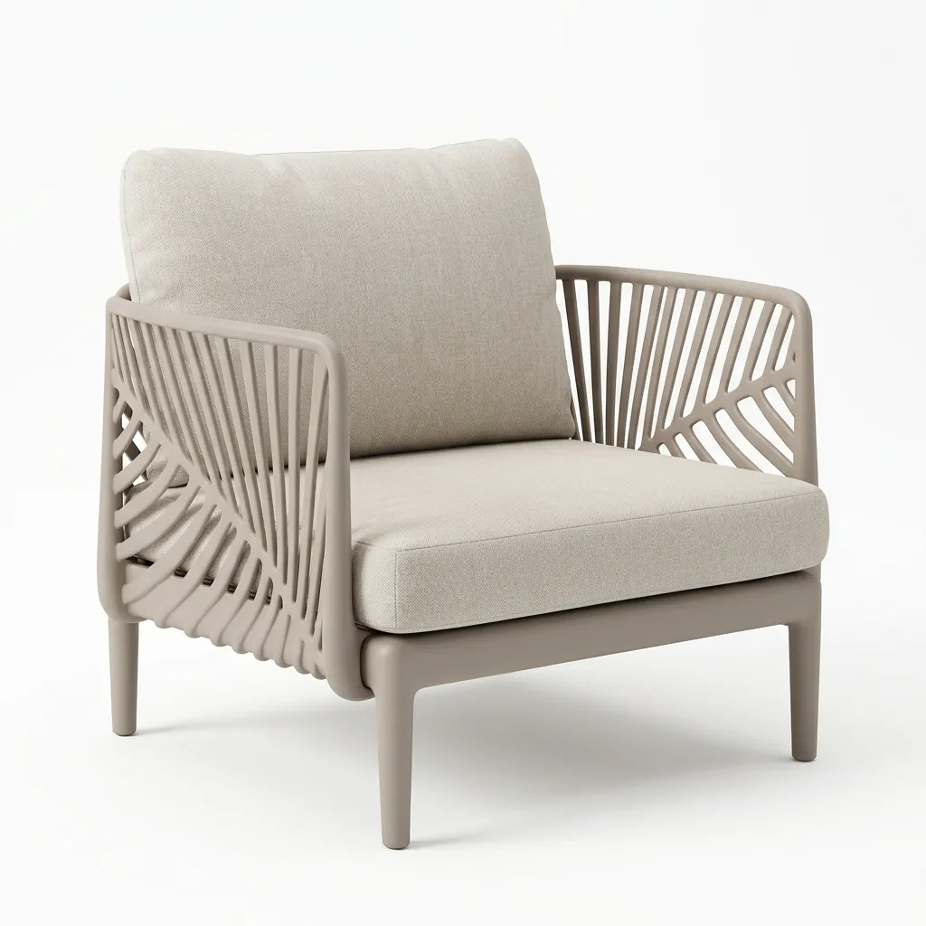HABANA C1 PPBeige | Sillón con Apoyabrazos